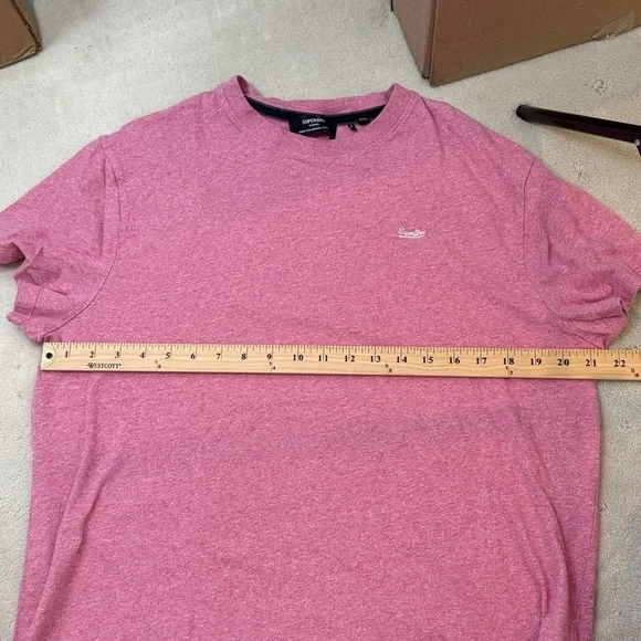 SuperDry Organic Cotton Essential Logo Crew Neck Short Sleeve T-shirt Size 2XL - Picture 6 of 8